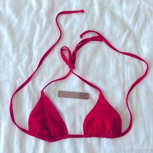 SKIMS triangle bikini top